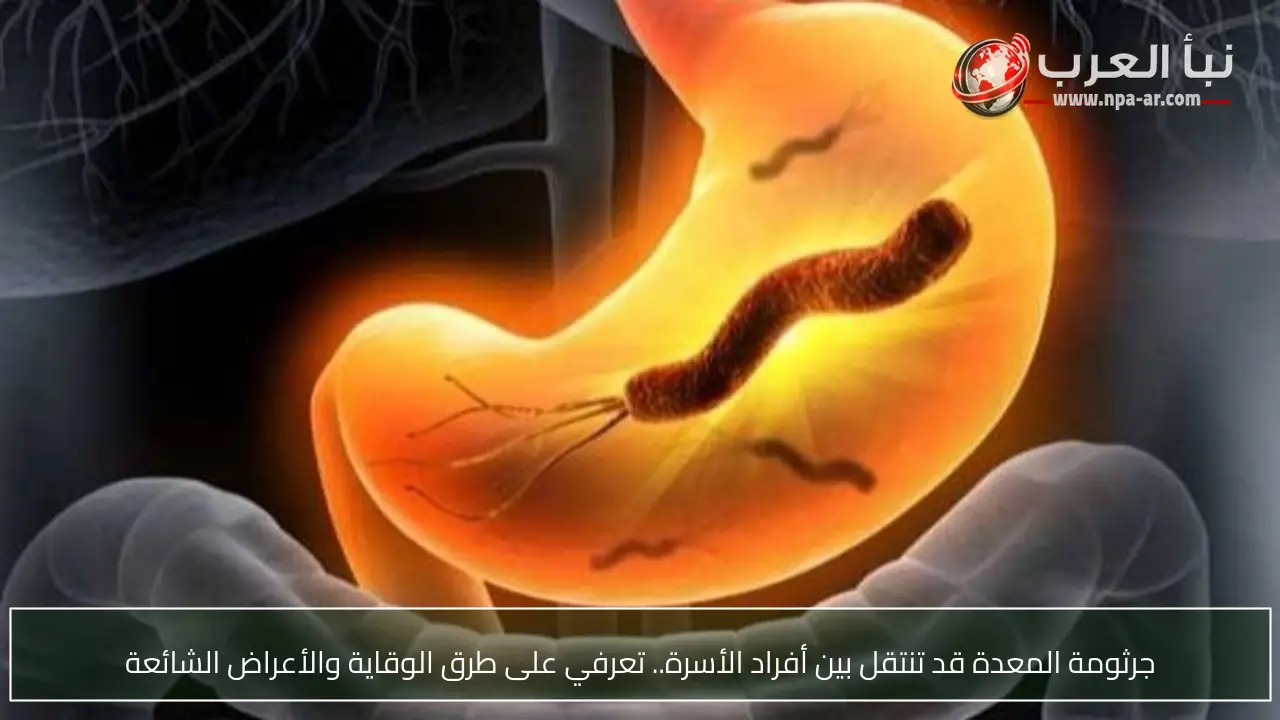 جرثومة المعدة قد تنتقل بين أفراد الأسرة.. تعرفي على طرق الوقاية والأعراض الشائعة