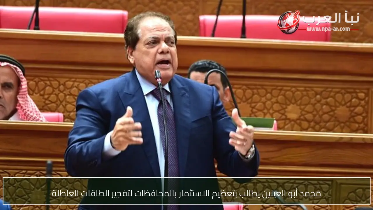 محمد أبو العينين يطالب بتعظيم الاستثمار بالمحافظات لتفجير الطاقات العاطلة