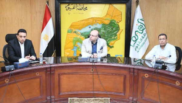 محافظ الفيوم يتابع مشروع تحديث المخطط الاستراتيجي العام لمدينة الفيوم ضمن خطة للحد من البناء العشوائي