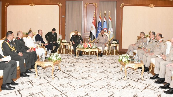 رئيس أركان حرب القوات المسلحة يلتقي نظيره التركي لبحث التعاون العسكري المشترك