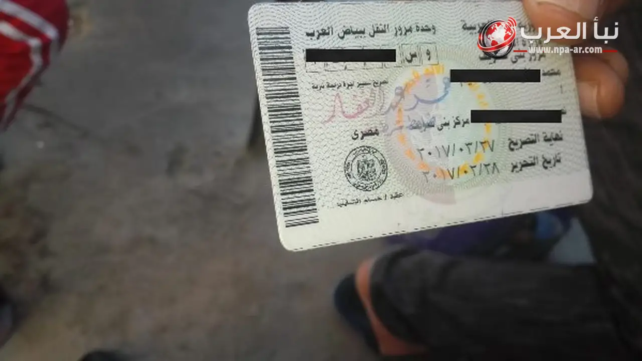 قانون المرور يمنح ملاكي السيارات مهلة 30 يوما لتجديد الرخصة بعد انتهاء الترخيص
