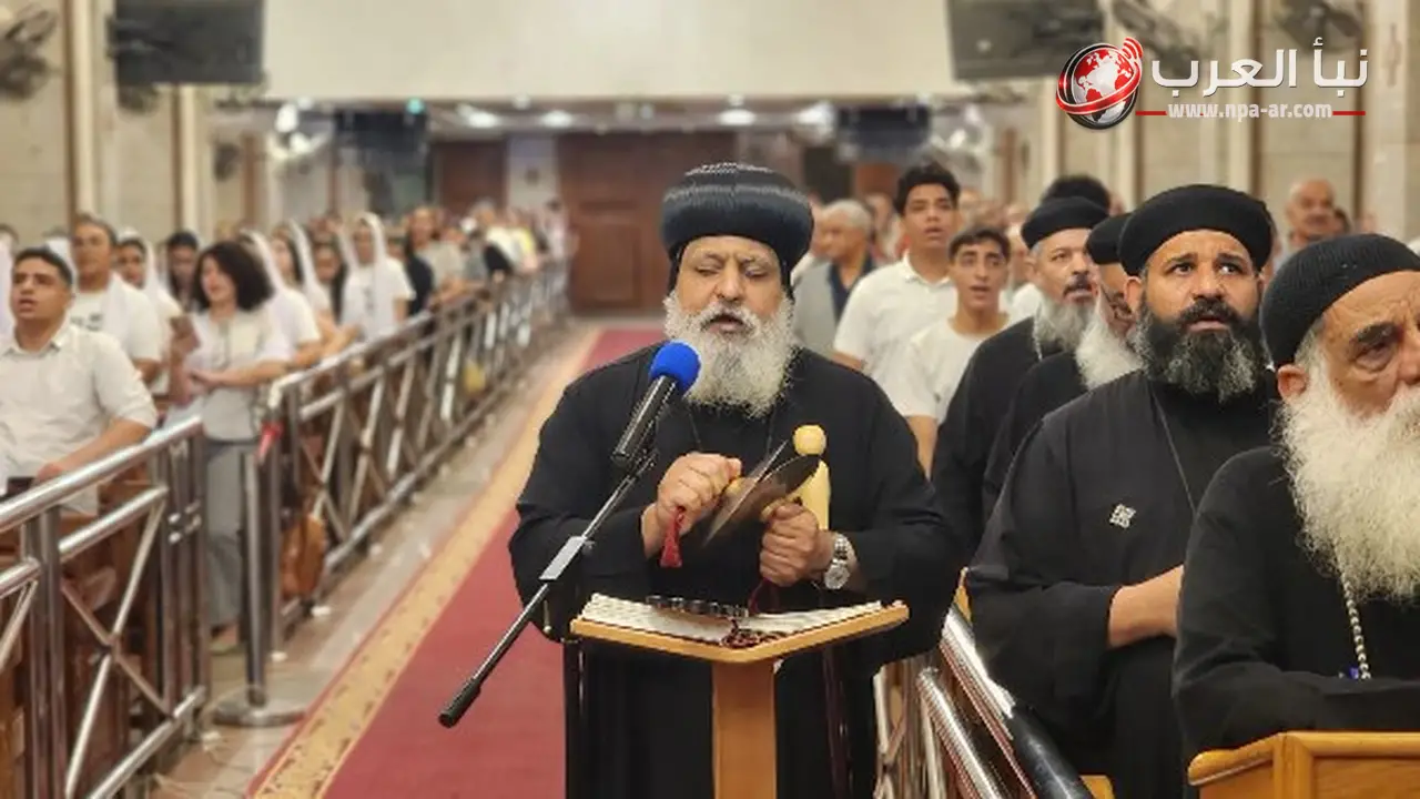 الأنبا ميخائيل يقود التسبحة الشهرية بإيبارشية حلوان والمعصرة ويتأمل في تدريب سفر إرميا