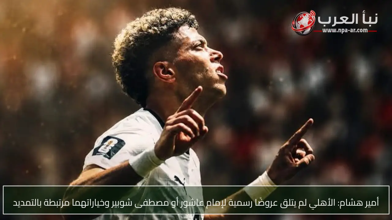 أمير هشام: الأهلي لم يتلق عروضًا رسمية لإمام عاشور أو مصطفى شوبير وخياراتهما مرتبطة بالتمديد