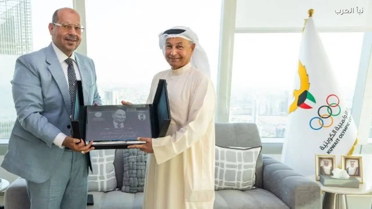 الأولمبية المصرية توقع بروتوكول تعاون مع اللجنة الكويتية بحضور الصباح والمسلم وإدريس