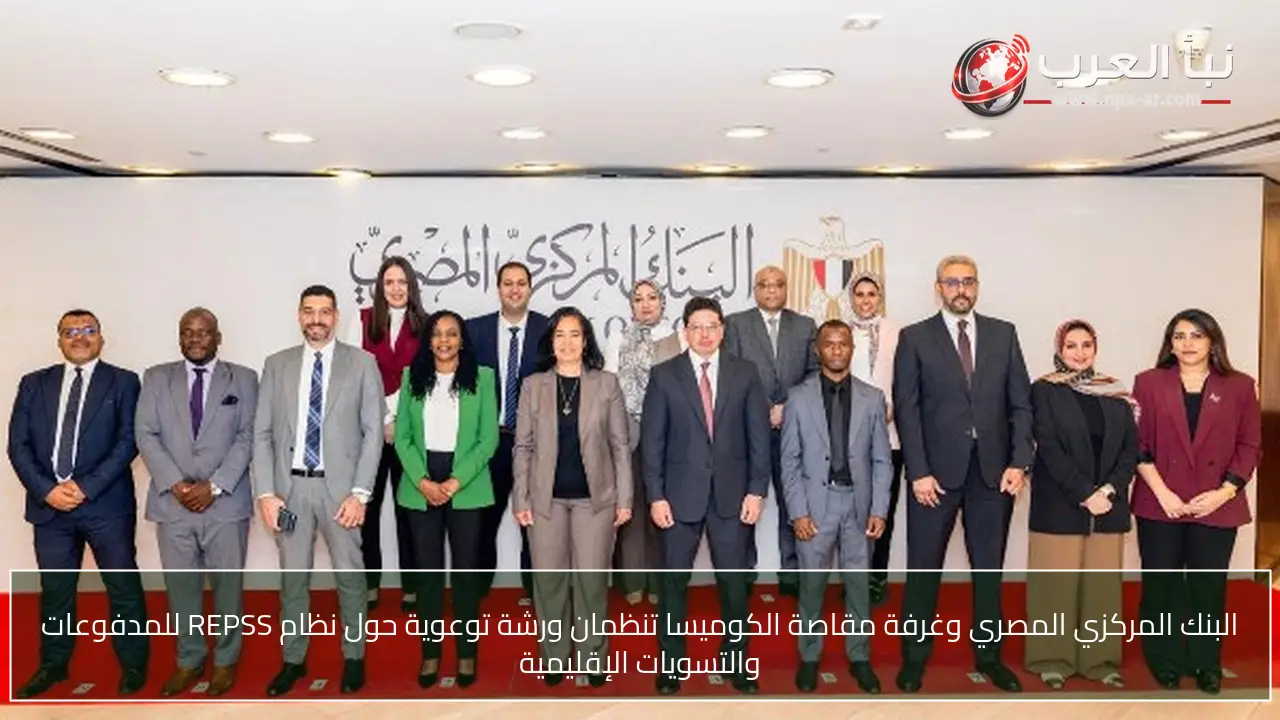 البنك المركزي المصري وغرفة مقاصة الكوميسا تنظمان ورشة توعوية حول نظام REPSS للمدفوعات والتسويات الإقليمية