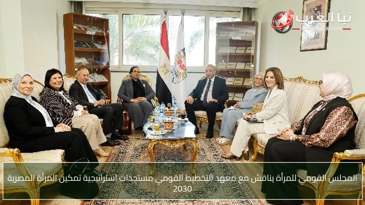 المجلس القومي للمرأة يناقش مع معهد التخطيط القومي مستجدات استراتيجية تمكين المرأة المصرية 2030