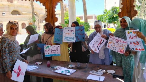 المتحف القبطي ينظم ورشاً فنية لزوار الهيئة الإنجيلية