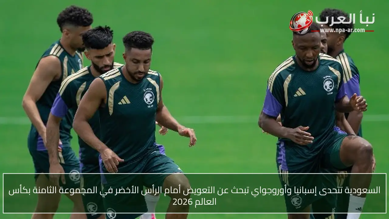 السعودية تتحدى إسبانيا وأوروجواي تبحث عن التعويض أمام الرأس الأخضر في المجموعة الثامنة بكأس العالم 2026