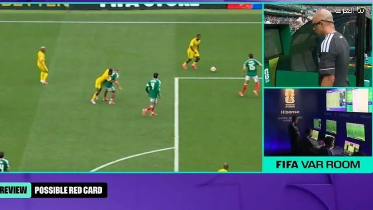 جنوب إفريقيا بـ 9 لاعبين.. المكسيك تتقدم 2-0 في افتتاح كأس العالم 2026