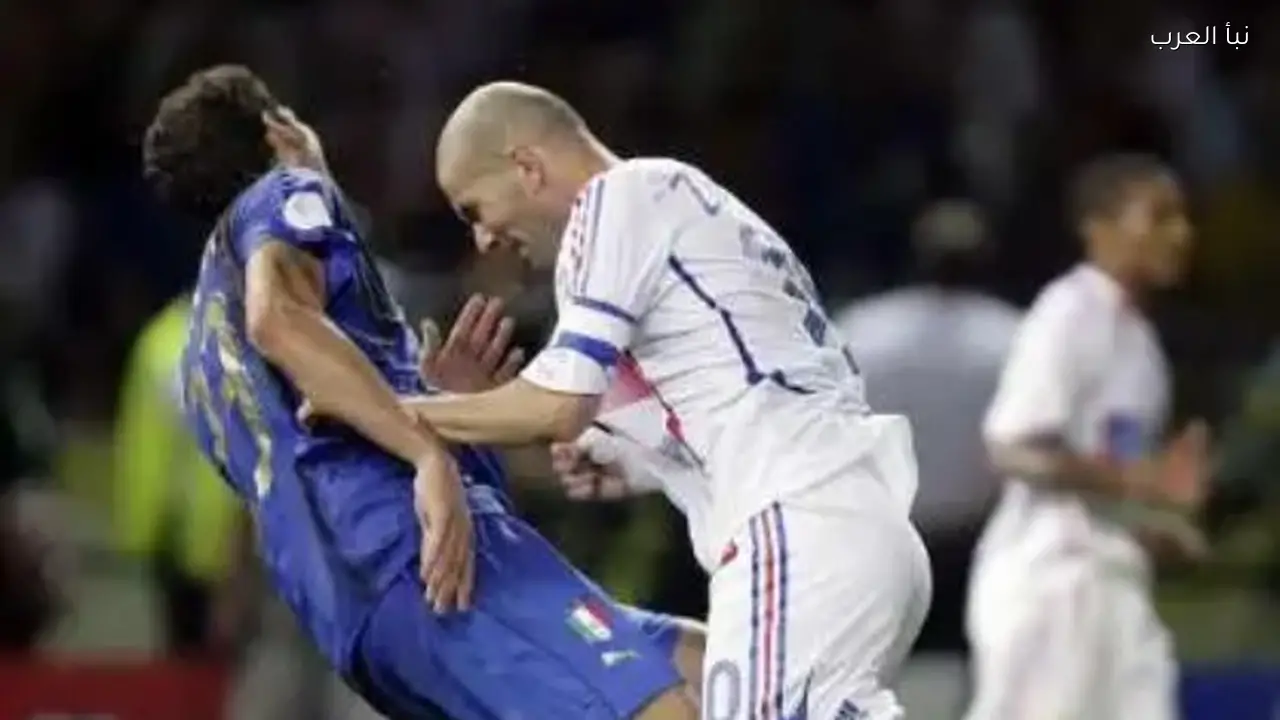 كواليس نطحة زين الدين زيدان في نهائي كأس العالم 2006