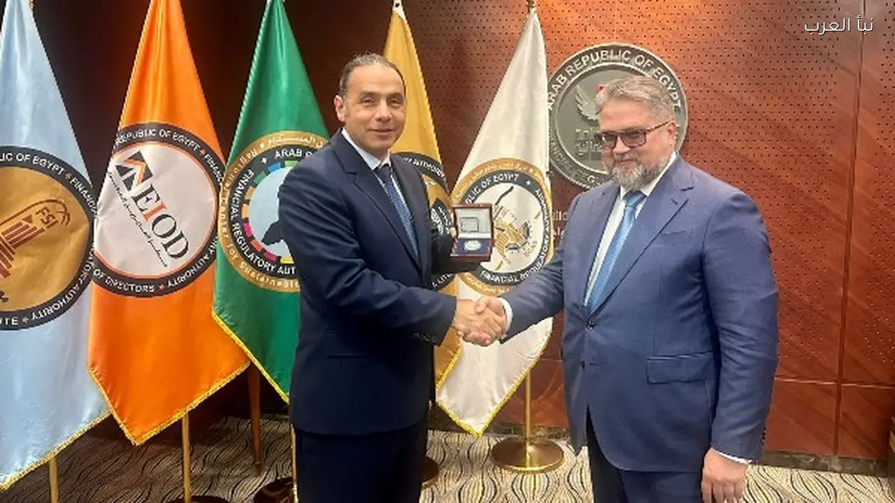 الرقابة المالية تبحث مع البنك المركزي الروسي تعزيز التعاون في قطاع التأمين