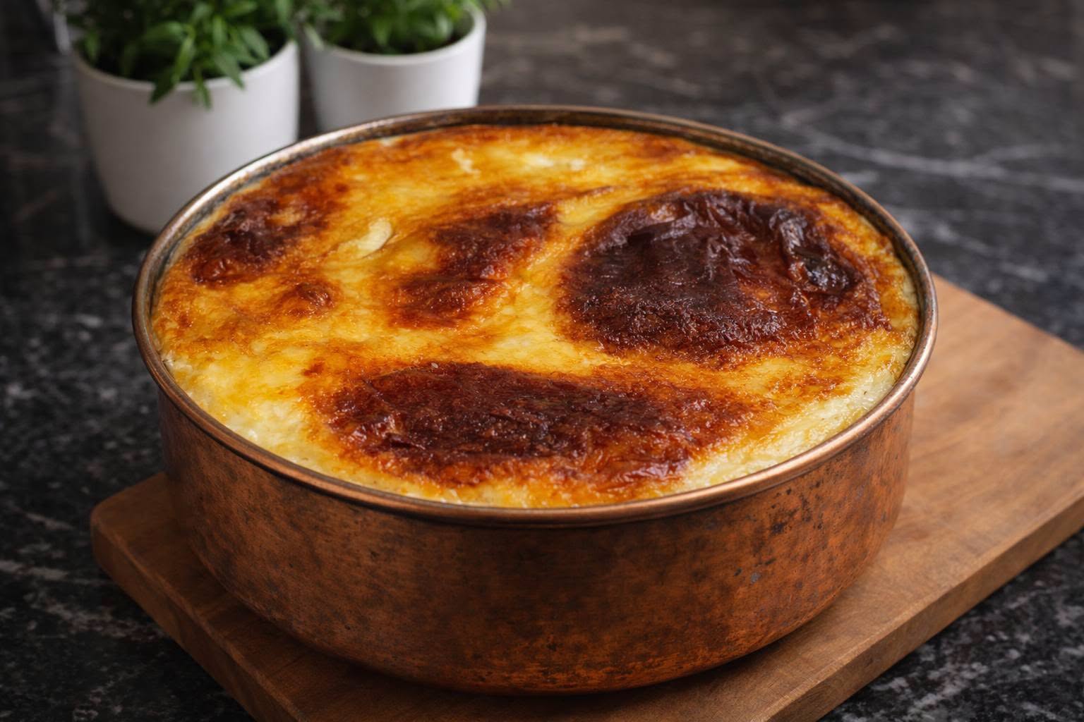May be an image of soufflé