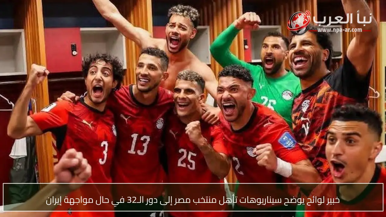 خبير لوائح يوضح سيناريوهات تأهل منتخب مصر إلى دور الـ32 في حال مواجهة إيران