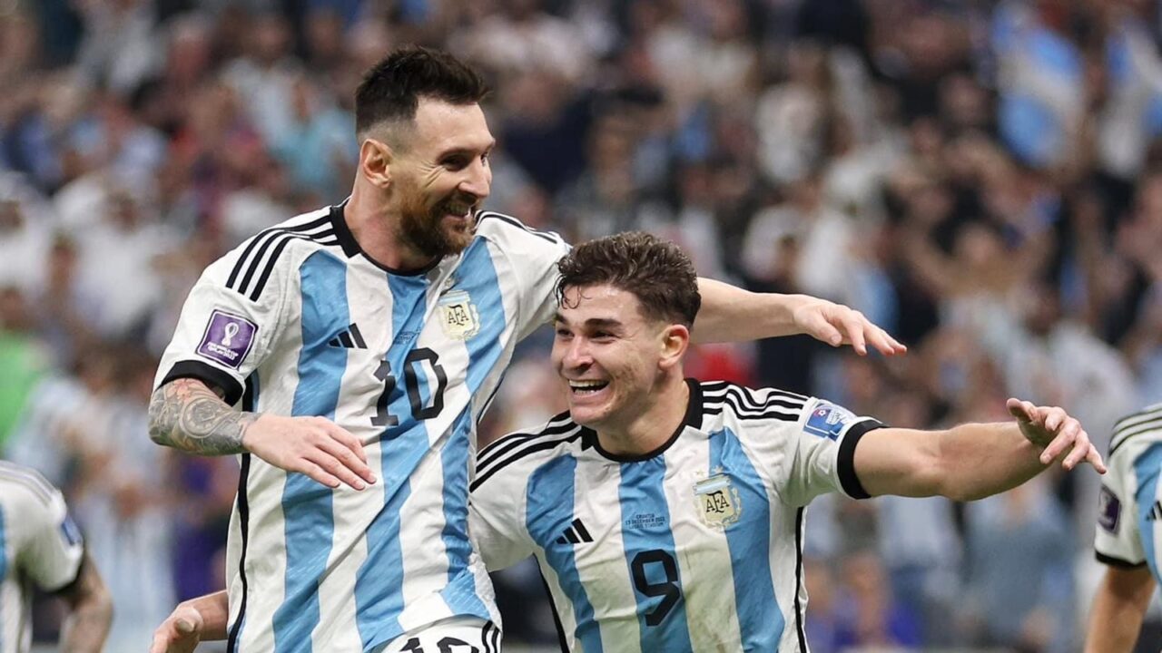 الأرجنتين تتقدم بهدفين على الأردن في الشوط الأول بكأس العالم 2026