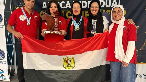 منتخب مصر يحصد 4 ميداليات في بطولة إفريقيا للشطرنج ببتسوانا