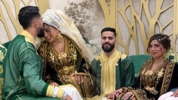محمود بنتايج نجم الزمالك يحتفل بزفافه للمرة الثانية في المغرب