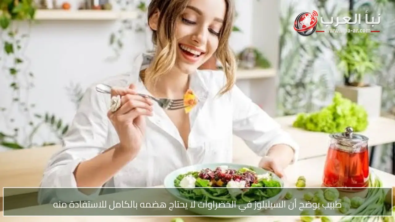 طبيب يوضح أن السيليلوز في الخضراوات لا يحتاج هضمه بالكامل للاستفادة منه