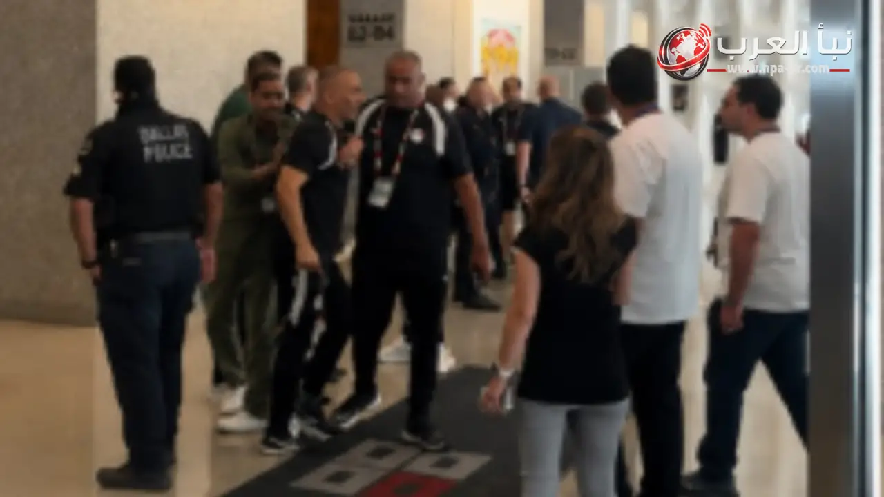 تدخل أمن الفندق الأمريكي لاحتواء مشادة إبراهيم حسن داخل مقر إقامة منتخب مصر قبل مواجهة أستراليا