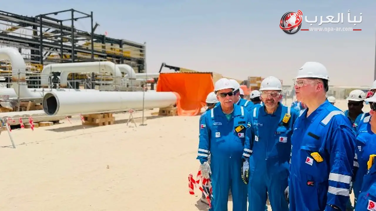 وزير البترول يتفقد مشروع بتروجت لنقل وضخ مياه البحر المعالجة بالإمارات