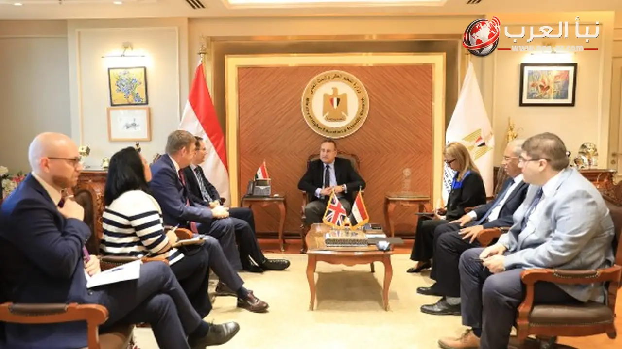 وزير التعليم العالي يبحث تعزيز التعاون مع سفير بريطانيا في مصر